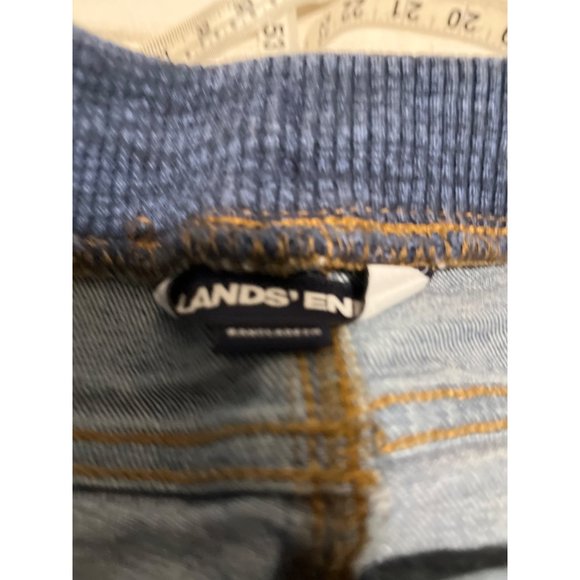 Lands End woman’s draw string boot cut jeans size XL. - Picture 5 of 8